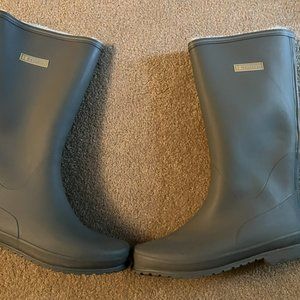 Tretorn Light Grey Rubber Boots - Women